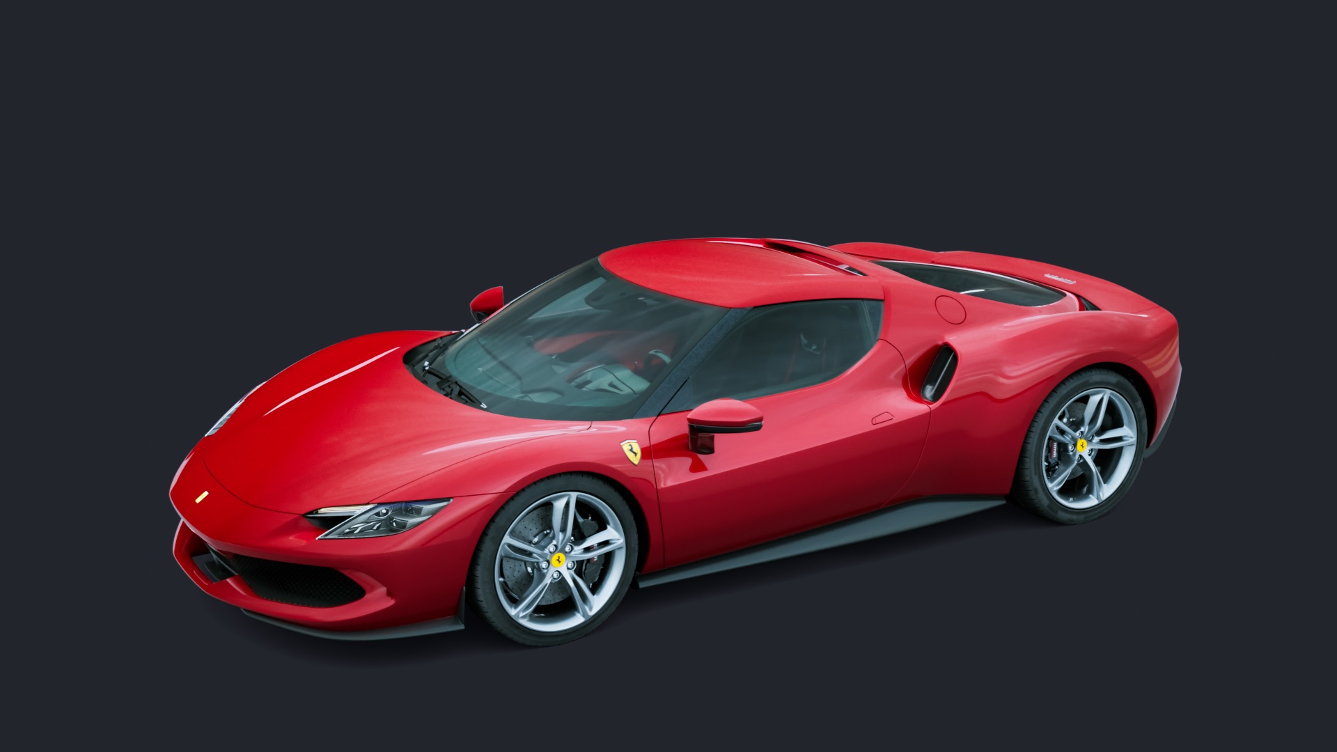 Official Ferrari launch photograph of a 296. Press vehicle, not Provenance inventory.